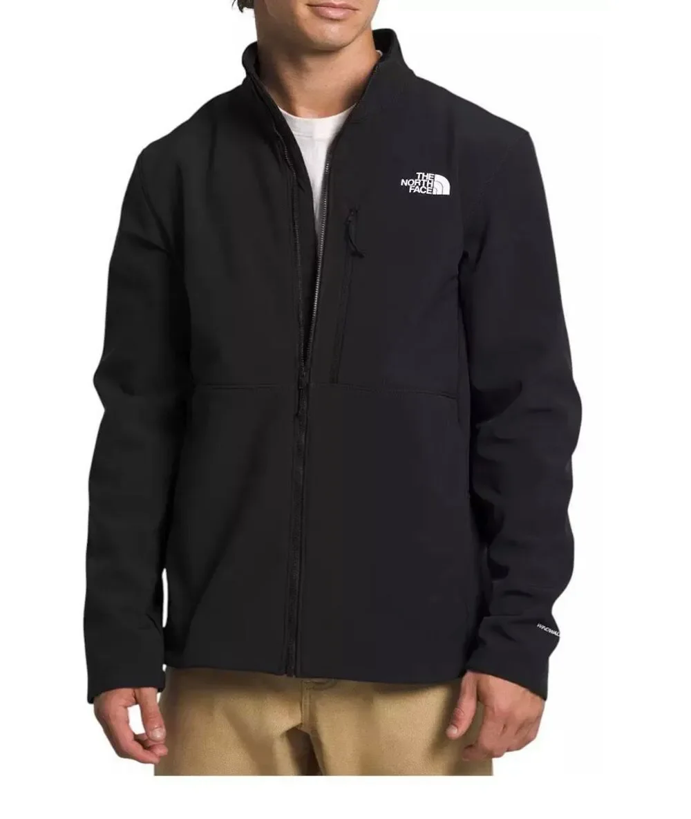 The North Face Apex Soft Shell Full Zip Jacket Black Men’s Outdoor Performance C